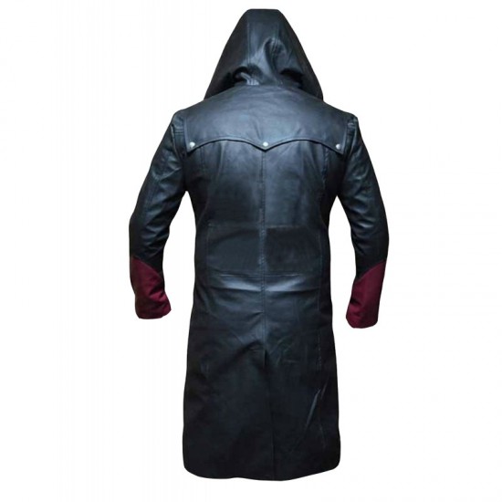 Devil May Cry DMC 5 Dante Sheep Leather Jacket Costume Coat
