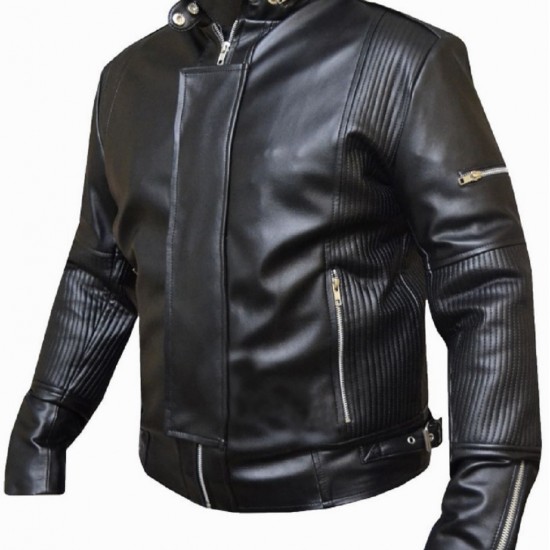 Daft Punk Leather Jacket Electroma Hero Robot Rivet