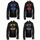 Mens Dark Knight Rises Batman Leather Jacket Mens Dark Knight Rises Batman Leather Jacket
