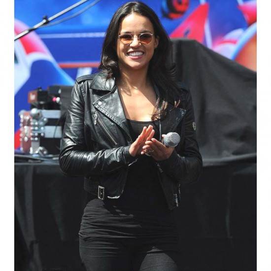 Fast and Furious 7 Trailer Michelle Rodriguez Jacket Fast and Furious 7 Trailer Michelle Rodriguez Jacket