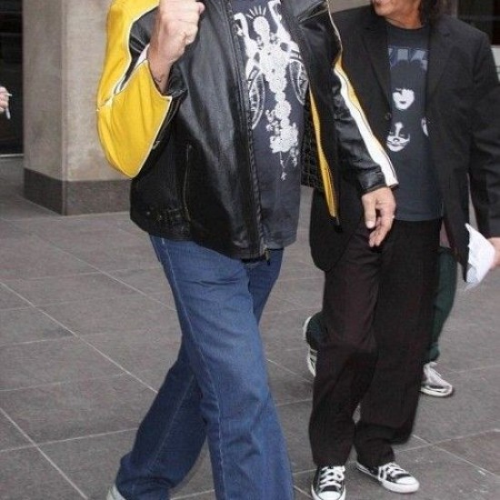 Hulk Hogan Biker Leather Jacket Hulk Hogan Biker Leather Jacket
