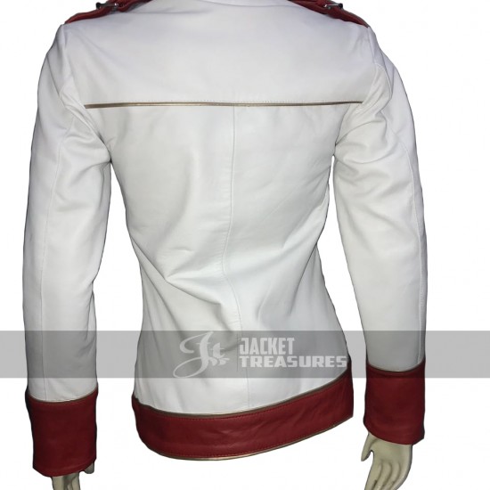 Freddie Mercury Concert Military Women Motorcycle Jacket