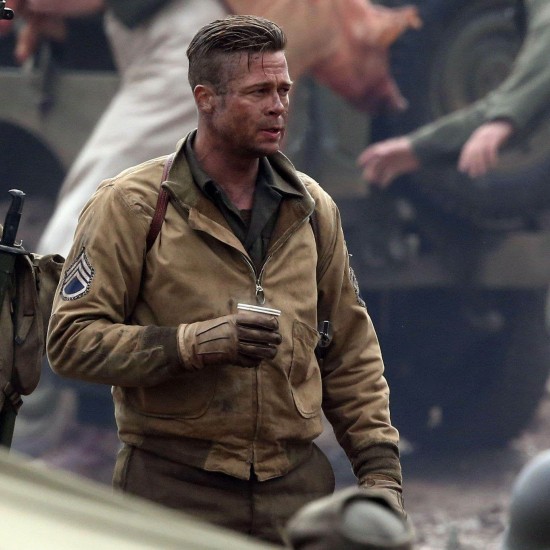 Fury Brad Pitt Tanker WW2 Jacket Fury Brad Pitt Tanker WW2 Jacket