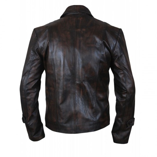Men's Distressed Supernatural Season 7 Genuine Leather Jacket/Coat Men's Distressed Supernatural Season 7 Genuine Leather Jacket/Coat