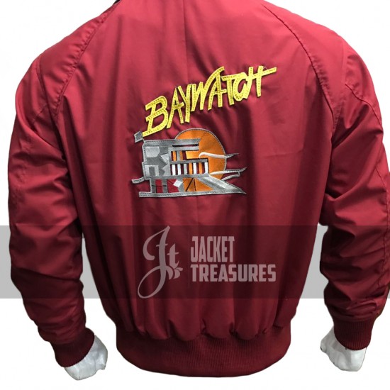 Lifeguard Baywatch Bomber Jacket