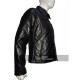 New Mens Quilted Diamond Black Leather Jacket New Mens Quilted Diamond Black Leather Jacket