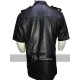 Final Fantasy XV Noctis Lucis Caelum Black Leather Jacket Trench Coat