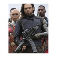 Infinity War Bucky Barnes Winter Soldier White Wolf Jacket Costume