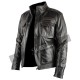 Mens Infinity Distressed Black Leather Jacket Mens Infinity Distressed Black Leather Jacket