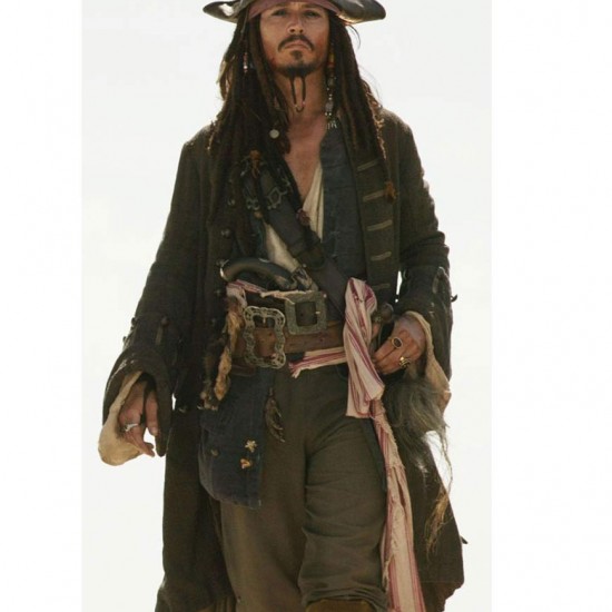 Jack Sparrow Pirates of the Caribbean Coat 