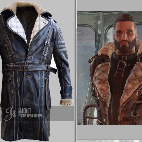 Fall Out 4 Elder Maxson Battle Coat Jacket Costumes Fall Out 4 Elder Maxson Battle Coat Jacket Costumes