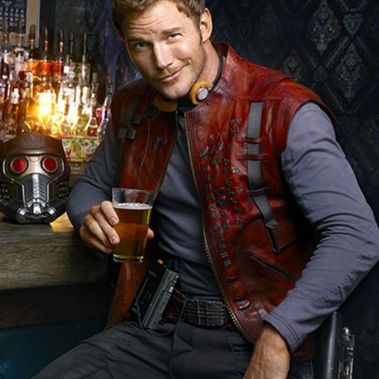 Guardians of the Galaxy Chris Pratt Faux Vest Guardians of the Galaxy Chris Pratt Faux Vest