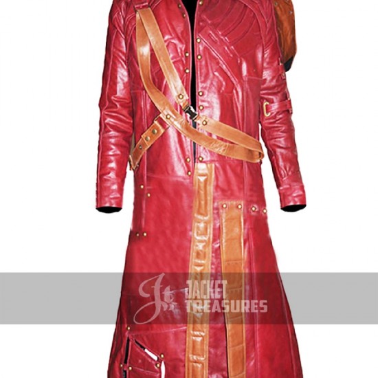 Guardians of the Galaxy Star Lord Peter Quill Trench Leather Coat