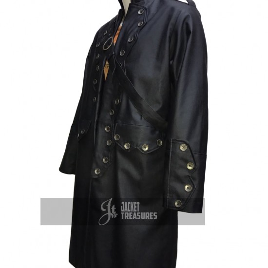 Pirates of the Caribbean 5 Will Turner Leather Coat Pirates of the Caribbean 5 Will Turner Leather Coat