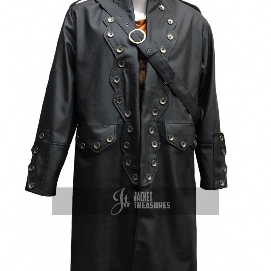 Pirates of the Caribbean 5 Will Turner Leather Coat Pirates of the Caribbean 5 Will Turner Leather Coat