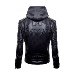 Justice League New Gotham Dark Knight Outlaw Batman Hoodie Jacket