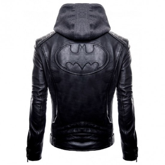 Justice League New Gotham Dark Knight Outlaw Batman Hoodie Jacket