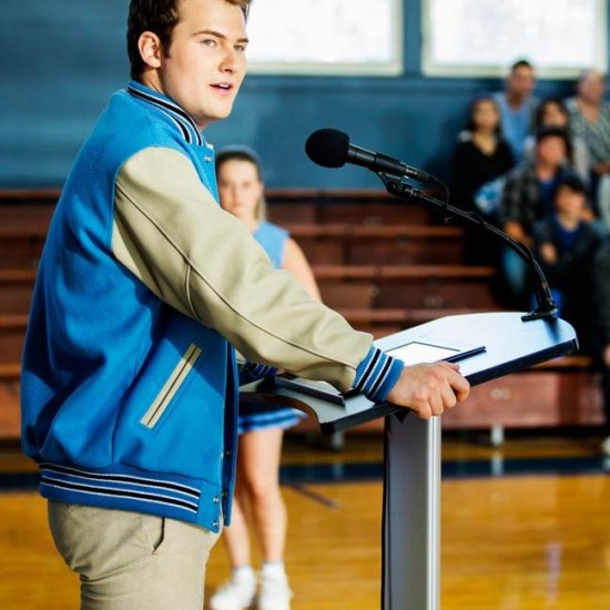 Justin Foley 13 Reasons Why Letterman Jacket