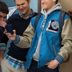 Justin Foley 13 Reasons Why Letterman Jacket