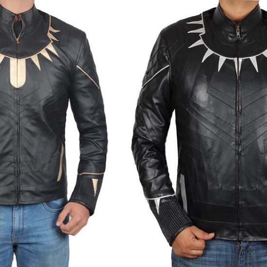 Black Panther Leather Jacket Black Panther Leather Jacket