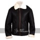 Men's Aviator B3 Ginger Sheepskin Leather Bomber Jacket