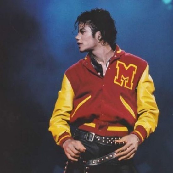 Michael Jackson Thriller Jacket M Logo Varsity Jacket Michael Jackson Thriller Jacket M Logo Varsity Jacket