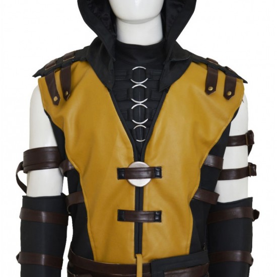 Mortal Kombat X Scorpion Hoodie Vest