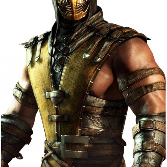 Mortal Kombat X Scorpion Hoodie Vest