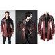 New Unisex Punk Rave Poison Faux Leather Goth Steampunk Military Coat New Unisex Punk Rave Poison Faux Leather Goth Steampunk Military Coat