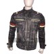 New Men's Vintage Motorcycle Cafe Racer Jacket New Men's Vintage Motorcycle Cafe Racer Jacket