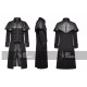 Punk Rave Mens Coat Black Gothic Highwayman Steampunk VTG Military Punk Rave Mens Coat Black Gothic Highwayman Steampunk VTG Military