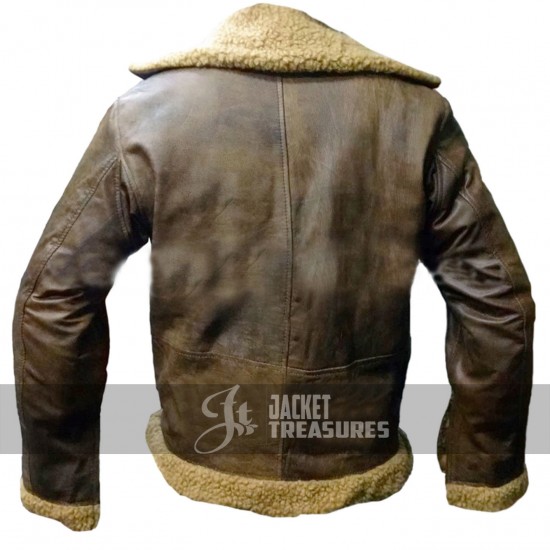 Men's Aviator B3 Vintage Brown Leather Jacket Men's Aviator B3 Vintage Brown Leather Jacket