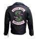 Jughead's South Side Serpents Leather Jacket Jughead's South Side Serpents Leather Jacket