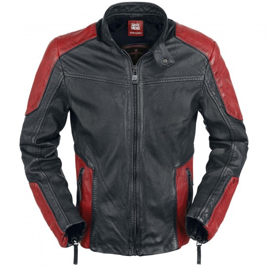 Suicide Squad Deadshot Will Smith Biker Real Leather Jacket Suicide Squad Deadshot Will Smith Biker Real Leather Jacket