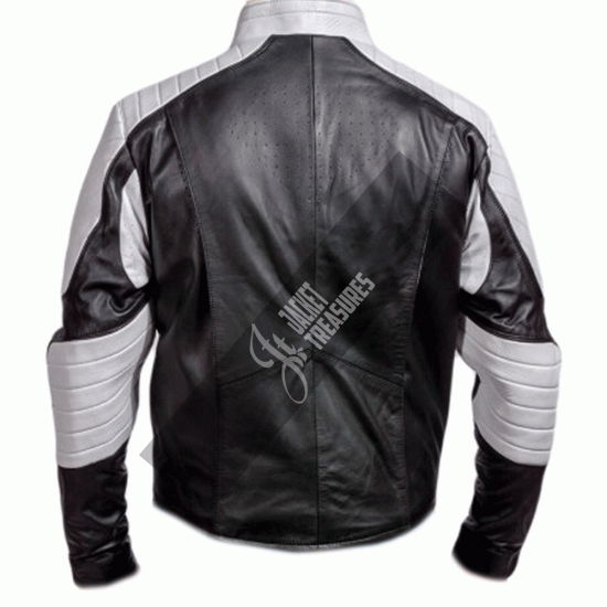 Stylish Superman Black And White Jacket Stylish Superman Black And White Jacket