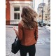 Women's Designer Slim fit Lambskin Motorcycle Jacket Women's Designer Slim fit Lambskin Motorcycle Jacket