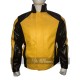 New Men's Leather Jacket Yellow Color Cole Macgrath Infamous 2 Game 