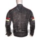 New Men's Vintage Motorcycle Cafe Racer Jacket New Men's Vintage Motorcycle Cafe Racer Jacket