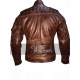 New Men's Slim Fit Motorcycle Vintage Brown Leather Jacket