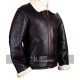 Men's Aviator B3 Ginger Sheepskin Leather Bomber Jacket