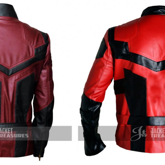 Red Charlie Cox Daredevil Leather Jacket Red Charlie Cox Daredevil Leather Jacket
