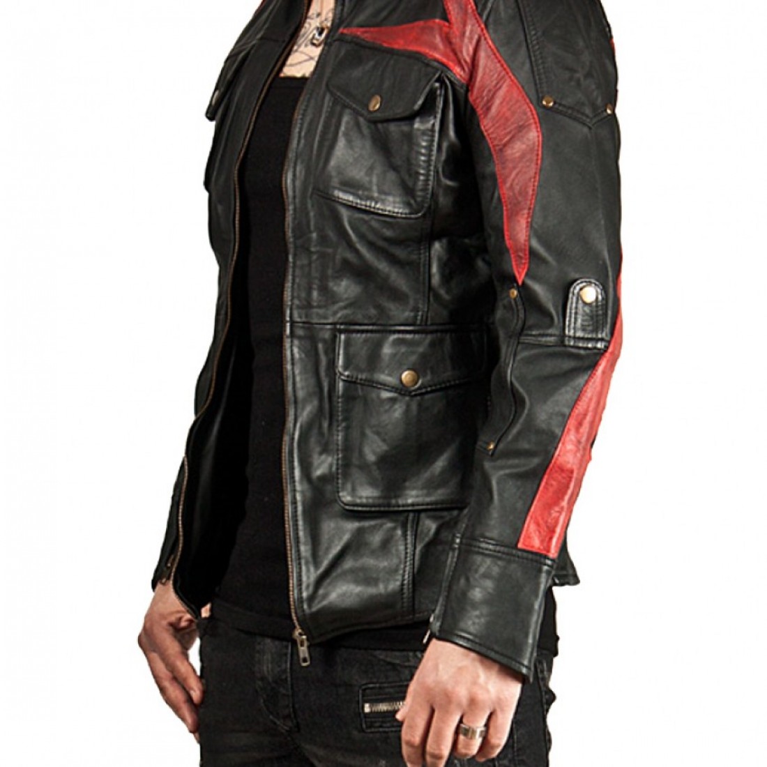 James Heller Game Prototype 2 Leather Jacket