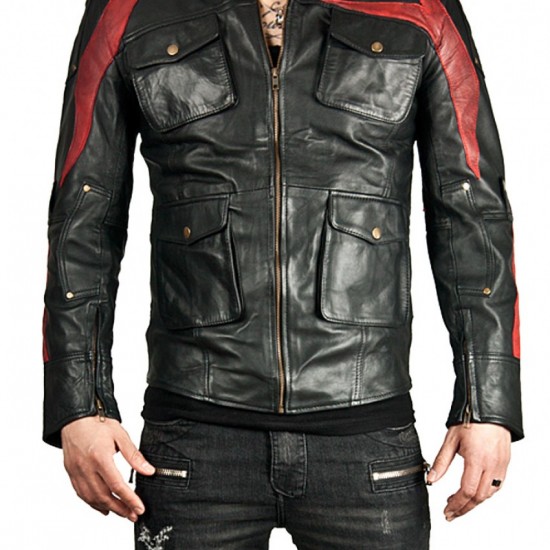 James Heller Game Prototype 2 Leather Jacket James Heller Game Prototype 2 Leather Jacket