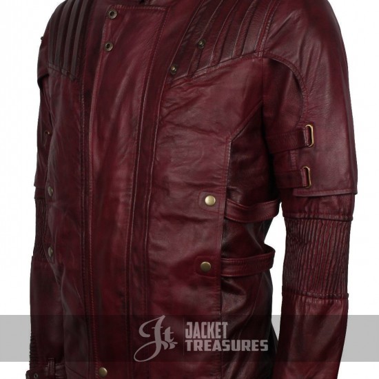 Starlord Guardians of the Galaxy Volume 2 Costume Leather Jacket Starlord Guardians of the Galaxy Volume 2 Costume Leather Jacket
