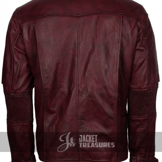 Starlord Guardians of the Galaxy Volume 2 Costume Leather Jacket Starlord Guardians of the Galaxy Volume 2 Costume Leather Jacket