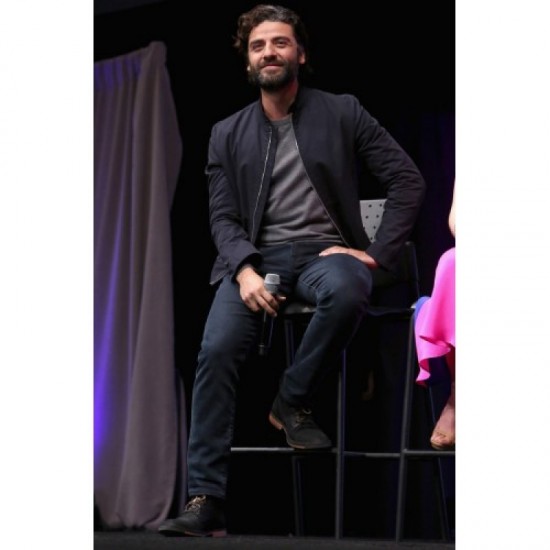 Star Wars 7 Force Awakens Oscar Isaac Bomber Jacket Star Wars 7 Force Awakens Oscar Isaac Bomber Jacket