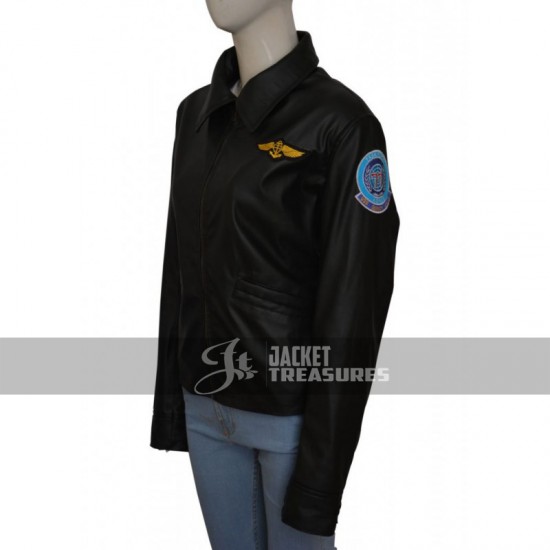 Kelly Mcgillis Top Gun Jacket