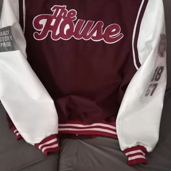 Morehouse College Maroon Letterman Jacket Morehouse College Maroon Letterman Jacket