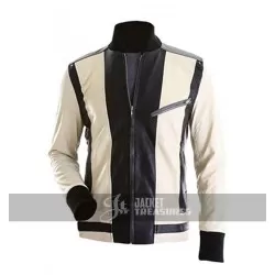 Ferris Bueller's Day Off Genuine Sheepskin Biker Leather Jacket