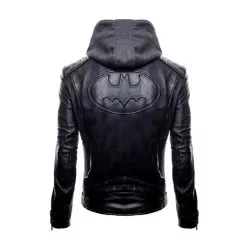 Justice League New Gotham Dark Knight Outlaw Batman Hoodie Jacket